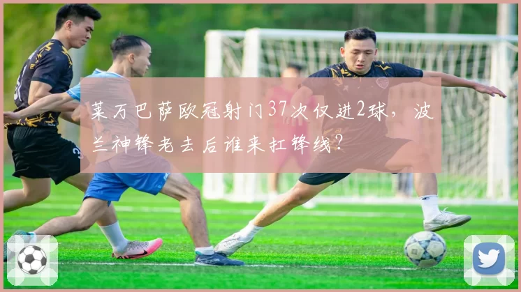 莱万巴萨欧冠射门37次仅进2球,波兰神锋老去后谁来扛锋线?